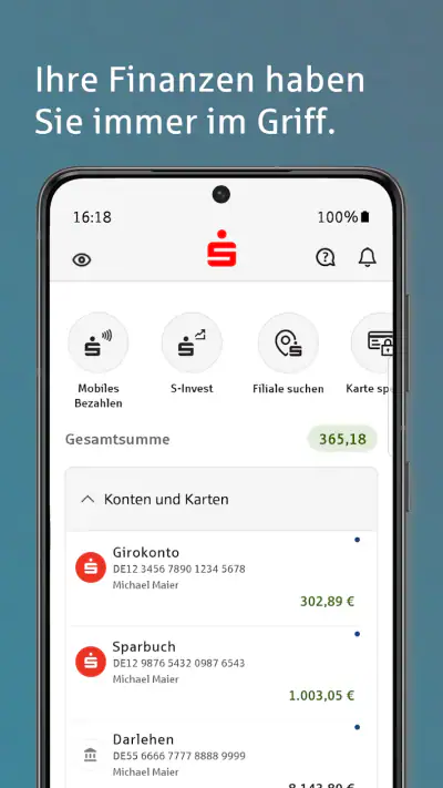 Sparkasse Ihre mobile Filiale screenshot 1