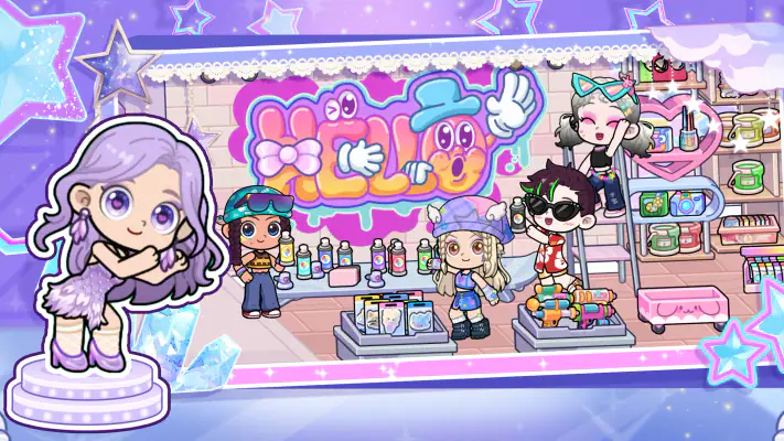 Sparkle City:Super Idols Life screenshot 1