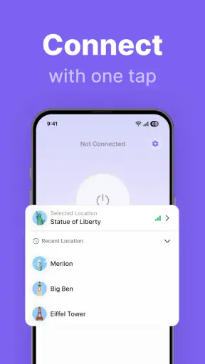 SpeedTop VPN: Fast & Secure screenshot 1