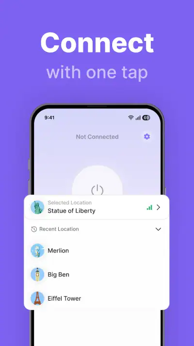 SpeedTop VPN: Fast & Secure screenshot 1