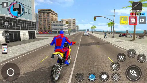 Spinnen seil spiele: Krimiheld screenshot