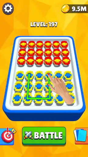 Spinner Merge Fight Spiel screenshot 1