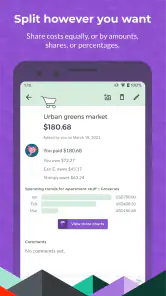 Splitwise screenshot