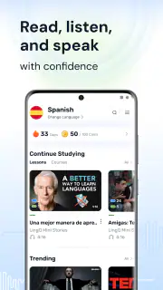 Sprachen lernen | LingQ screenshot 3