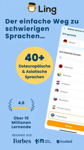 Sprachen lernen mit Ling screenshot 1