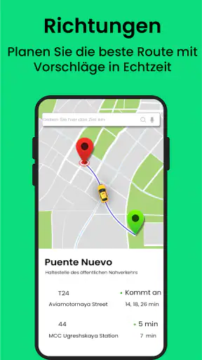 Sprachnavigation: Routenplaner screenshot 1