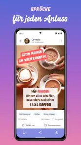 Sprüche App: Zitate & Bilder screenshot