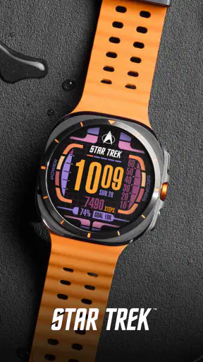Star Trek LCARS SE Watch Face screenshot 1
