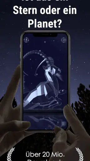 Star Walk 2 Plus: Sternenkarte screenshot 1
