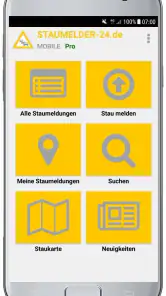 Staumelder MOBILE screenshot