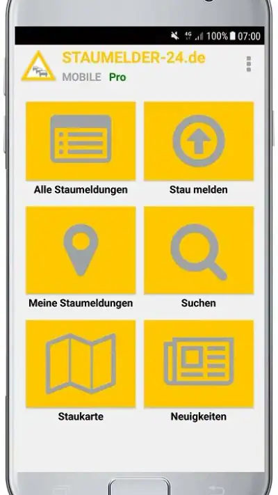 Staumelder MOBILE screenshot 1