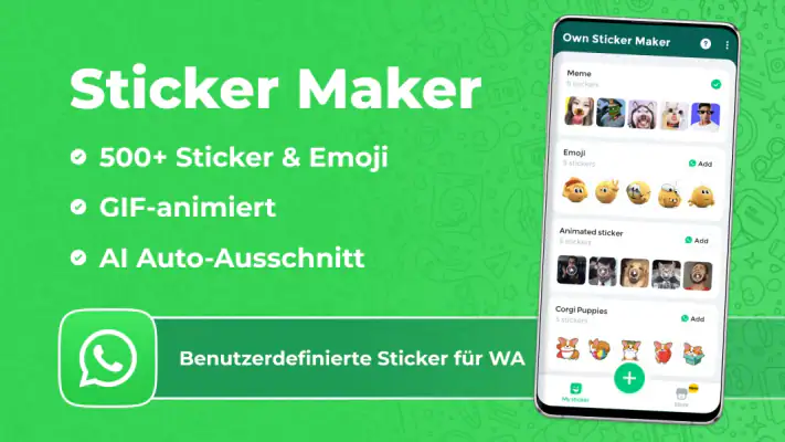 Sticker Maker für WhatsApp screenshot 1