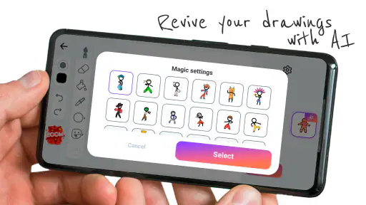 Stickman: Zeichne Animation screenshot