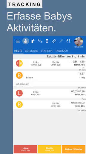 Stillen - Baby Tracker screenshot 1