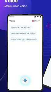 Stimmenkontrolle fähigkeiten screenshot