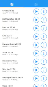 Stimmwandler mit Effekten screenshot