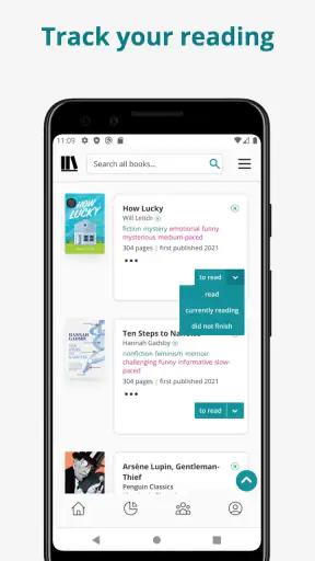 StoryGraph screenshot 1