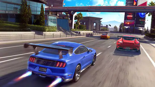 Straßenrennen 3D screenshot