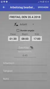 Stundenrechner Pro screenshot