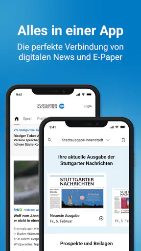Stuttgarter Nachrichten screenshot 1