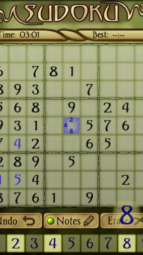 Sudoku Pro screenshot 1