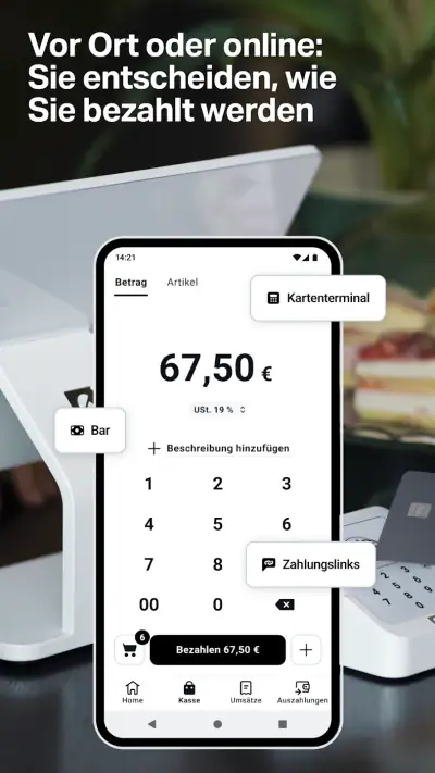 SumUp: Kassen- und Finanztools screenshot 1