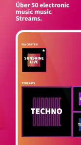 sunshine live screenshot