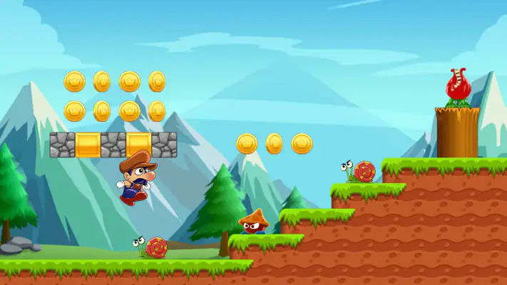 Super Bino Go: Abenteuerspiel screenshot 1