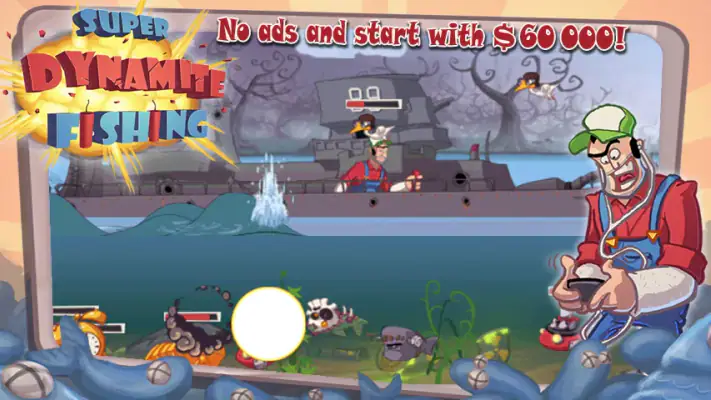 Super Dynamite Fishing Premium screenshot 1