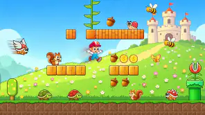Super Gino Bros - Jump & Run screenshot 1
