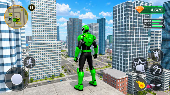 Super Rope: Hero Flying screenshot 1