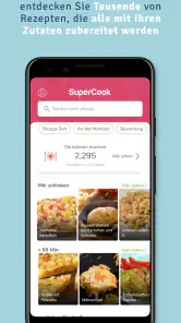 Supercook-Rezeptgenerator screenshot