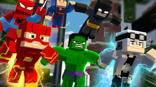 Superheroes mod for Minecraft screenshot