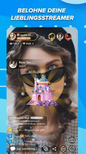 SuperLive- Live Stream & Chat screenshot 1