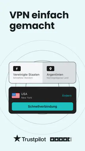 Surfshark: VPN für mehr Schutz screenshot 1