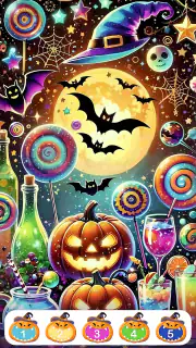 Süße Halloween-Farbe screenshot 4
