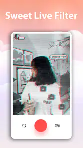 Sweet Live Filter Face Camera screenshot
