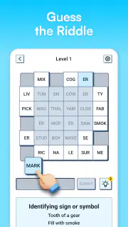 Syllatiles - Word Puzzle Game screenshot 1