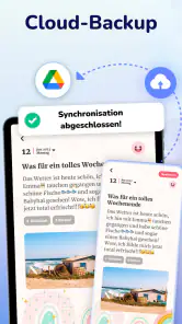 Tagebuch Journal mit Passwort screenshot