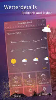 Tägliche Wettervorhersage screenshot 2