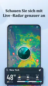 Tägliche Wettervorhersagen screenshot