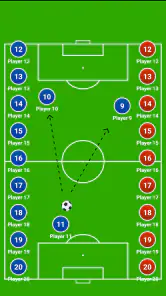Taktikboard für Fußball screenshot