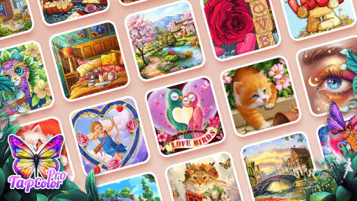 Tap Color Pro: Farbe nach Zahl screenshot