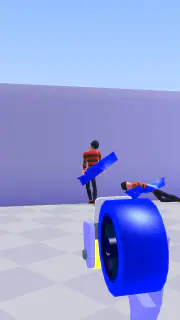 Tape Thrower Aufkleber-Pistole screenshot 2