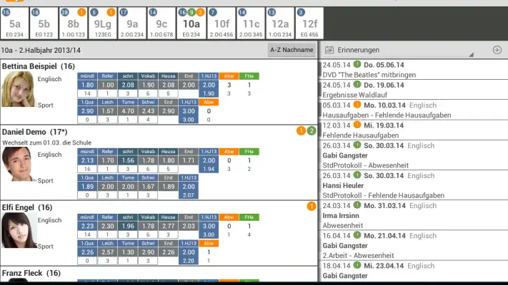 TAPUCATE - Lehrer App screenshot 1