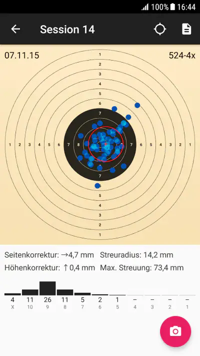 TargetScan ISSF Pistol & Rifle screenshot 1