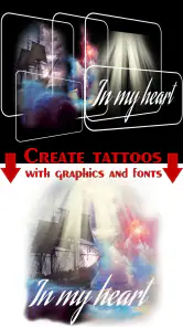 Tattoo Font Designer screenshot