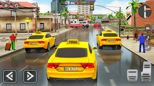 Taxi Spiele: Auto Spiele screenshot