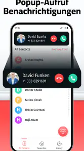 Telefonwähler, Rekorder screenshot