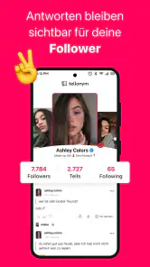 Tellonym: Anonyme Fragen screenshot